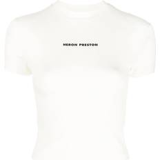 Heron Preston Logo Crop T-shirt - White