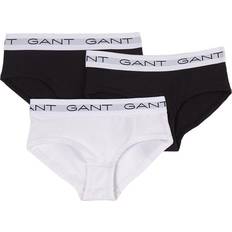 Schwarz Unterwäschesets Gant Teen Girl's Shorty Underwear 3-pack - Black/White (902046602-111)