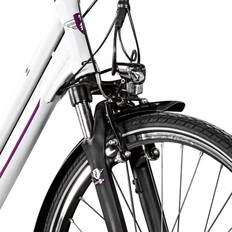 Fahrrad e bike Zündapp E-Bike Trekking Z802 Damen 28 Zoll RH 48cm 21-Gang 374 Wh grau grün