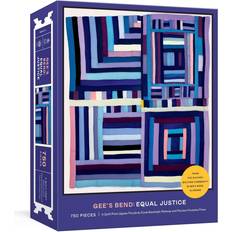 Jigsaw puzzles for adults Gee's Bend Equal Justice: A Quilt Print Jigsaw Puzzle: 750 Pieces Jigsaw Puzzles for Adults