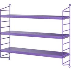 String Pocket Purple Wall Shelf 23.6"