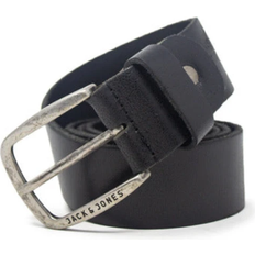 Jack & Jones Herren Accessoires Jack & Jones Leather Belt - Black/Black
