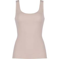 Beige - Dame Bodys Naturana BH Hemd Achselhemd