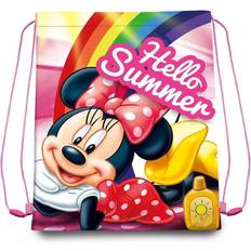 Kinder Sportbeutel Disney Turnbeutel mit Kordeln, 40 x 30 cm, Minnie Minnie Turnbeutel, 40 cm, Mehrfarbig