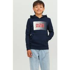 Jack & Jones Kapuzenpullover LOGO in navy blazer