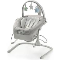 Best Bouncers Graco Soothe 'n Sway LX Baby Swing with Portable Bouncer