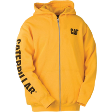 Cat Men's Trademark Banner Full Zip Hoodie - Yellow
