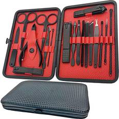 Manicure Set-18 IN 1 Nail Care Set-Professional Ingrown Toenail Clipper Grooming Tool-Pedicure Kit