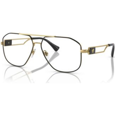 Versace Herren Brillen Versace VE 1287 1443, including lenses, AVIATOR Glasses, UNISEX