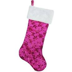 Stockings Northlight 20.5'' Pink Sequin Snowflake Christmas