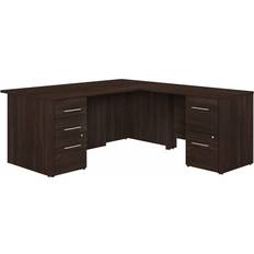L shaped table with drawers Business Office 500 72"W L-Shaped