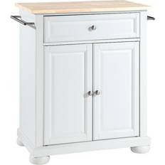 Cabinets Crosley FURNITURE Alexandria Island Storage Cabinet