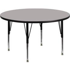 42 inch table legs Flash Furniture 42 RND Grey Activity Table