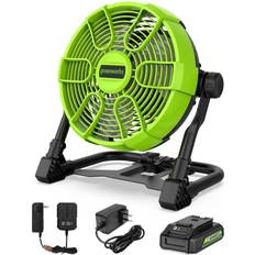 Greenworks 24V 12 Cordless TorqDrive String Trimmer, 2.0Ah USB Battery and Charger Included