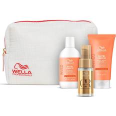 Wella Invigo Nutri-Enrich Travel Set Shampoo Mask Oil Reflections Luminous Smoothening Oil