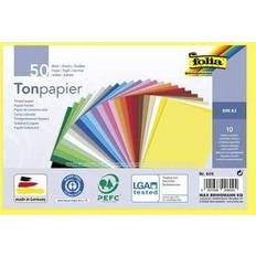 folia Tonpapier farbsortiert 130 g/qm