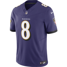 Men's Fanatics Branded Lamar Jackson Purple Baltimore Ravens Player Icon Name & Number T-Shirt