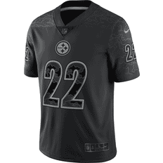 Youth Nike Najee Harris Black Pittsburgh Steelers Alternate Game Jersey