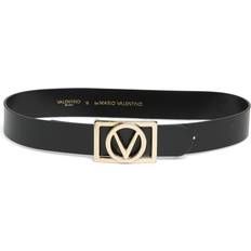 Valentino by Mario Valentino Dolly Leather Belt - Black - Medium