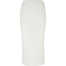 Hugo Boss Women Skirts Hugo Boss Off-White Scribe Midi Skirt