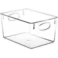 Bino Stackable Storage Drawer The Crate Collection Clear Storage