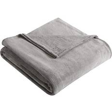 Queen Blankets Kenneth Cole Solid Ultra Soft Blankets Gray (228.6x228.6)