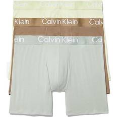 Calvin Klein Ultra-Soft Modern Boxer 3-pack - Natural Gray/Spring Onion/Frosted Fern