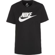 XXL T-shirts Nike Womens NSW Essential Futura Icon T-Shirt Womens Black