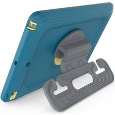 Tablet Cases OtterBox Kids Antimicrobial EasyGrab Case for Apple iPad (7th/8th/9th Gen) Galaxy Runner Blue