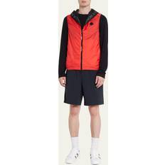 Red Vests Moncler Pakito Hooded Gilet Red