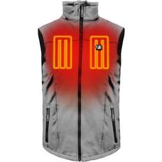 Men Vests ActionHeat Men's 5V Battery Heated Softshell Vest