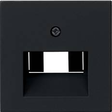 Schwarz Wandschalter Gira UAE-Abdeckung System 55 Schwarz