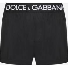 Dolce & Gabbana Polyester Swimwear Dolce & Gabbana Logo swim shorts Black