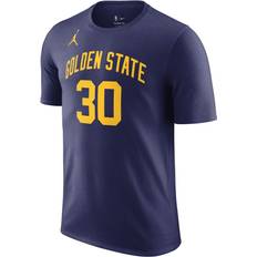 Sports Fan Apparel Nike Steph Curry #30 Statement & Number nba-shirts Royal 2XLarge