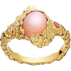 Rosa Ringer Maanesten Etna Ring - Gold/Multicolour