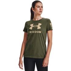 Under Armour Women Clothing Under Armour Women's Freedom Graphic T-Shirt Marine Green