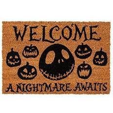 Reaowazo Merchandiseonline Nightmare Before Christmas Doormat Braun 40.6x61cm