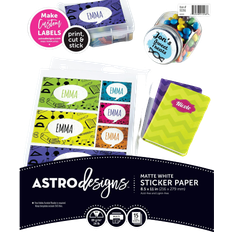 Astrodesigns Sticker Paper 8 1/2"x11" 15pcs