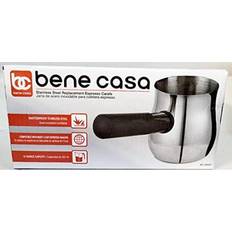 Bene Casa - Black Espresso Coffee Maker with Transparent Carafe - Brews 3  Cups i