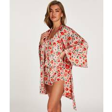 Hunkemöller Morgenkåper & Badekåper Hunkemöller Satin Kimono White