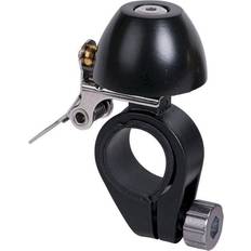 Bike Bells Zefal Unisex – Erwachsene Classic Fahrradglocke, Schwarz. Messing, Ø22mm