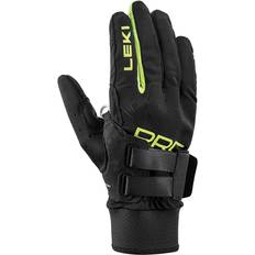 Herren - Skifahren Handschuhe Leki Alpino PRC Shark Gloves - Black/Neon Yellow