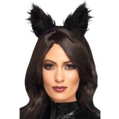 Zubehör Smiffys Long Pile Fur Cat Ears Fancy Dress