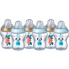 Plastic Baby Bottle Tommee Tippee Closer to Nature Decorated Baby Bottles 260ml 6-pack