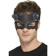 Augenmasken Smiffys Teuflische Maske mit Nieten