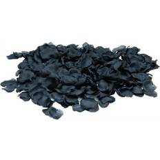 Schwarz Selbermachen (DIY) Europalms Rosenblätter, schwarz, 500 Stück aus Textil, Größe 8cm Tolle Deko