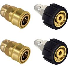 Best Hoses Pressure washer adapter set, m22 m22-14mm to 3/8'' quick connect 2 pack