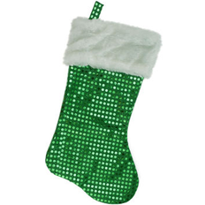 Stockings Northlight 18" Faux-Fur Cuffed Disco Sequined Christmas