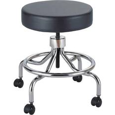 Black - Footrest Stools SAFCO Lab Low Base Lift Seating Stool