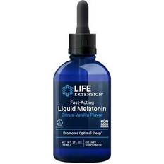 Vitamins & Supplements Life Extension Fast-Acting Liquid Melatonin Sleep & Cellular Support Supplement